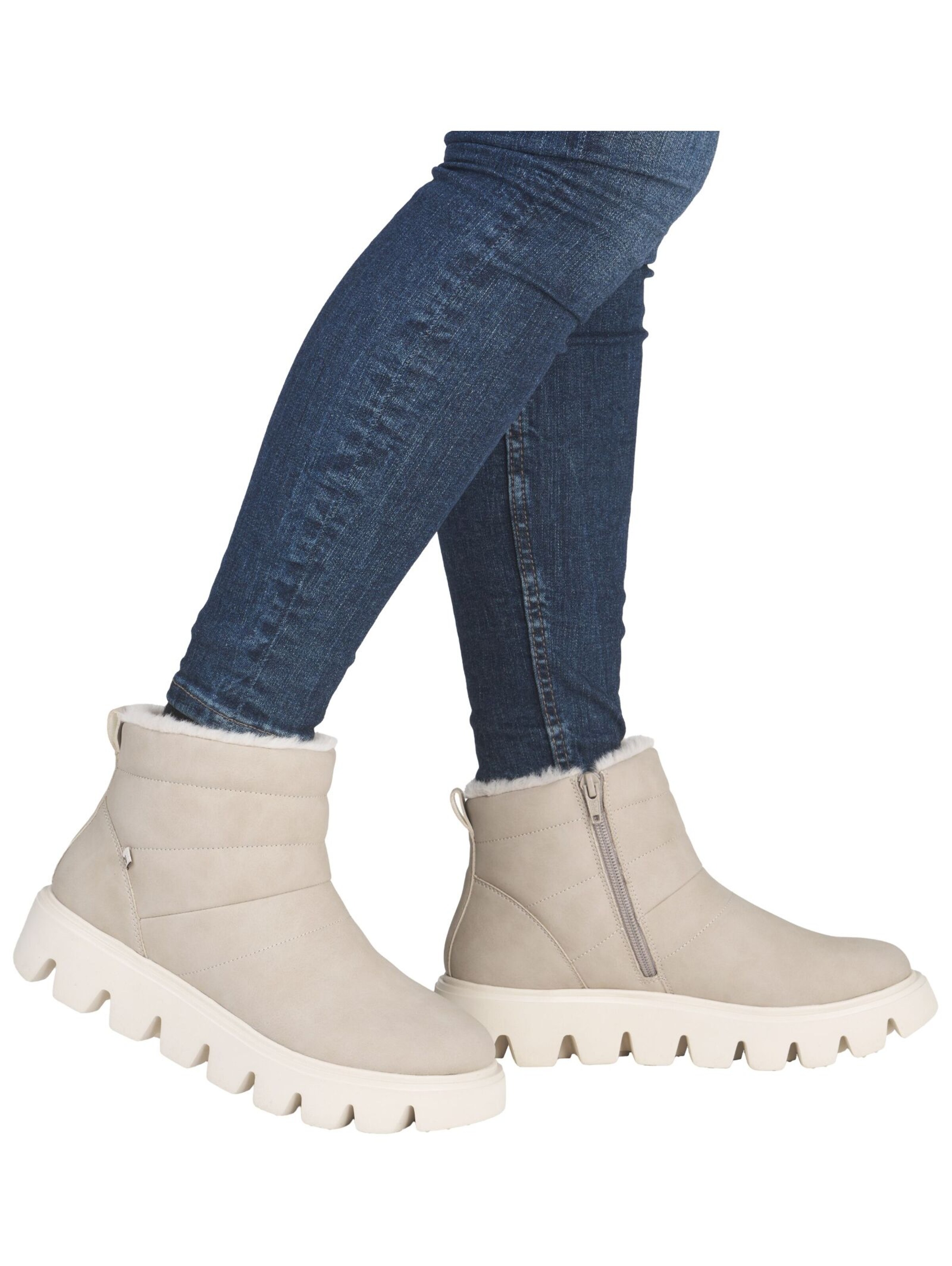 Bottines Rieker en gris