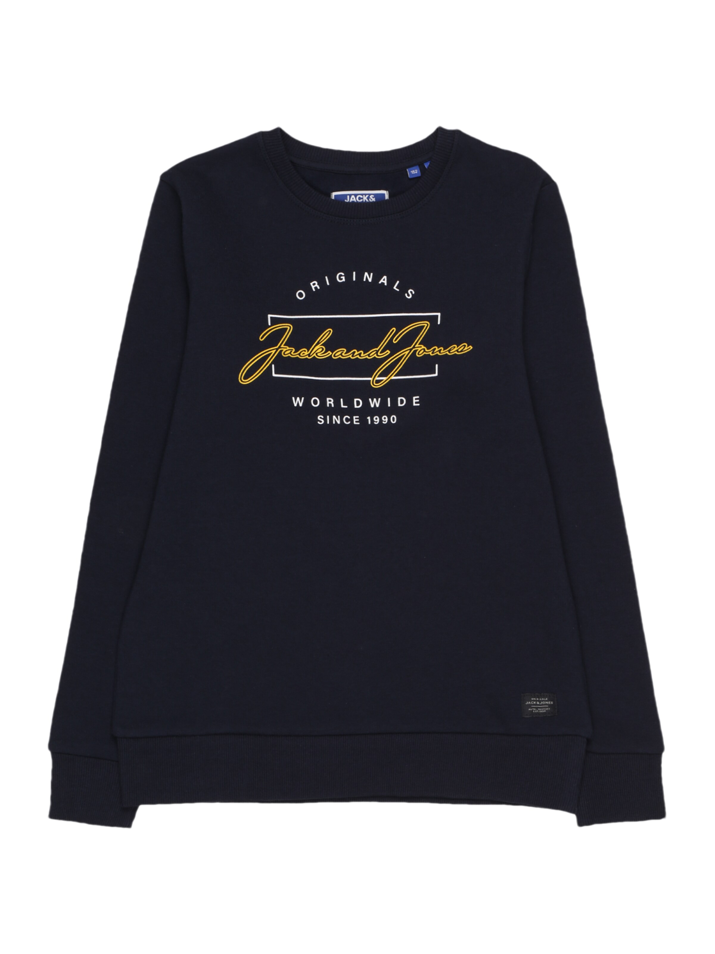 Kinder Teens (Gr. 140-176) Jack & Jones Junior Sweatshirt 'ELDEN' in Navy - RG22943 Kinder Teens (Gr. 140-176) Jack & Jones Junior Sweatshirt 'ELDEN' in Navy - RG22943