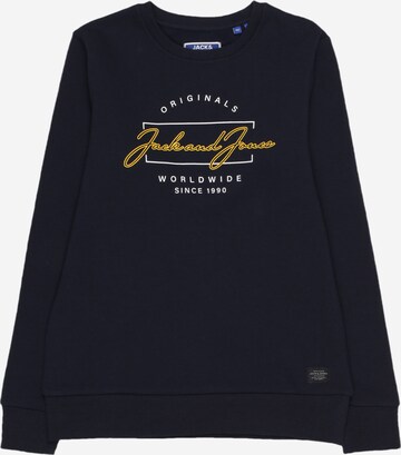 Jack & Jones Junior Sweatshirt 'ELDEN' in Blue: front