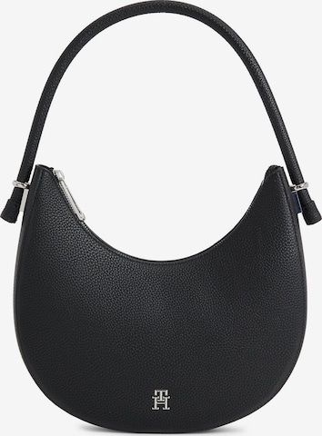 TOMMY HILFIGER Shoulder Bag in Black: front