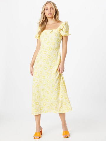 Dorothy Perkins Letní šaty – žlutá: přední strana