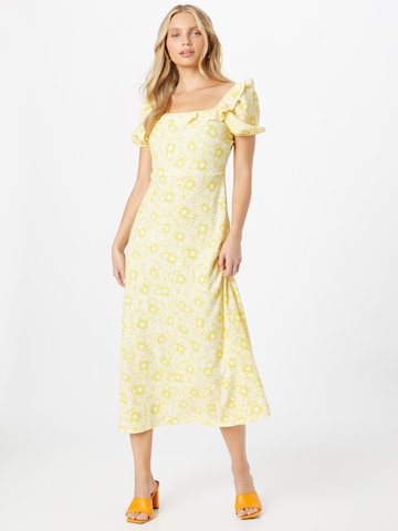 Dorothy Perkins Sommerkjole i gul: forside