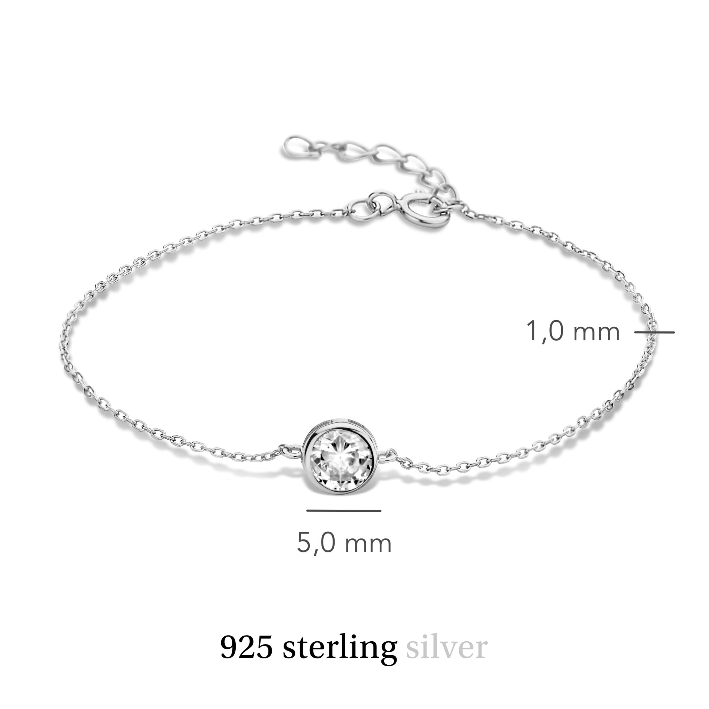Violet Hamden Armband in Silber