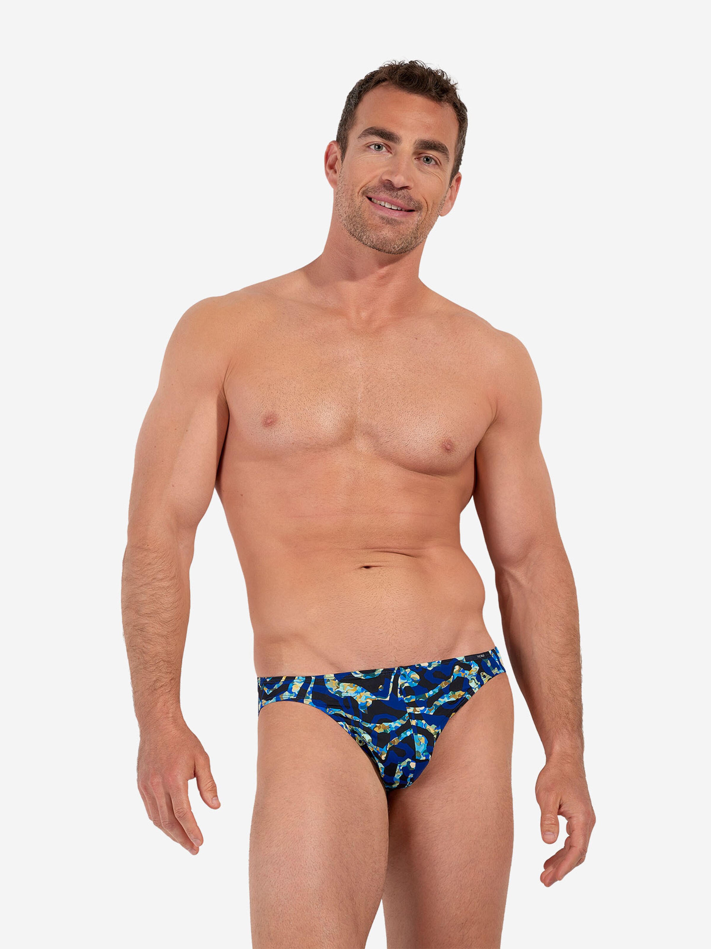 HOM Slip ' Funky Styles ' in Blue: front