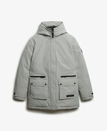 Parka mi-saison Superdry en gris