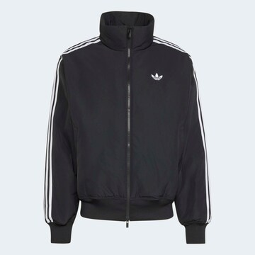 ADIDAS ORIGINALS Zip-Up Hoodie in Black