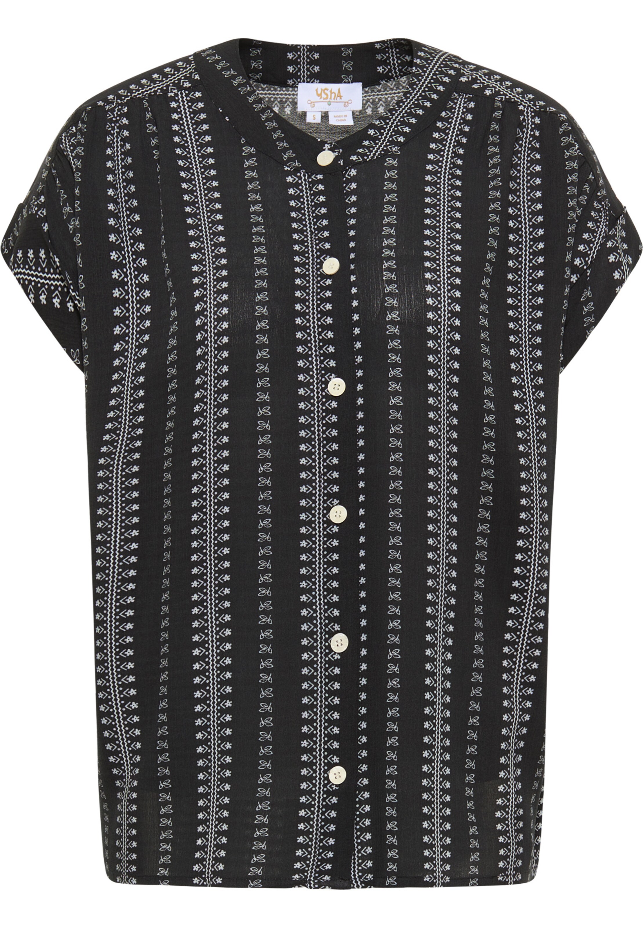 usha FESTIVAL Блузка в Черный: спереди