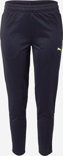 PUMA Pantalon de sport en bleu marine / vert / blanc, Vue avec produit