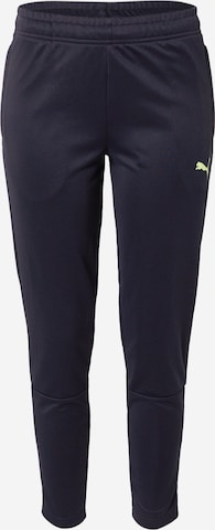PUMA Tapered Sports trousers in Blue: front
