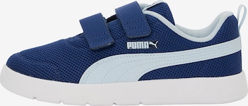Sneaker 'Courtflex V3' de la PUMA pe albastru: față