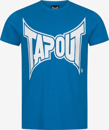 Tapout Tričko – modrá: přední strana