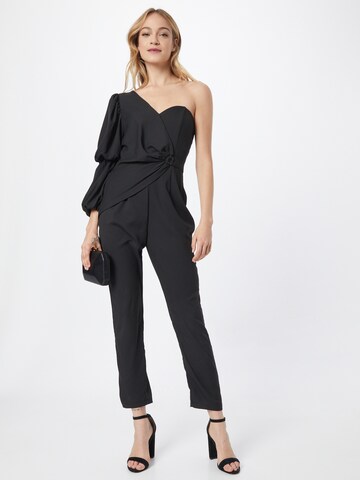 Chi Chi London Jumpsuit in Schwarz