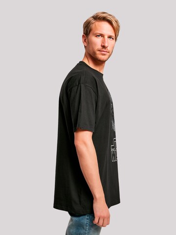 F4NT4STIC Shirt 'Star Wars Vintage Poster' in Zwart