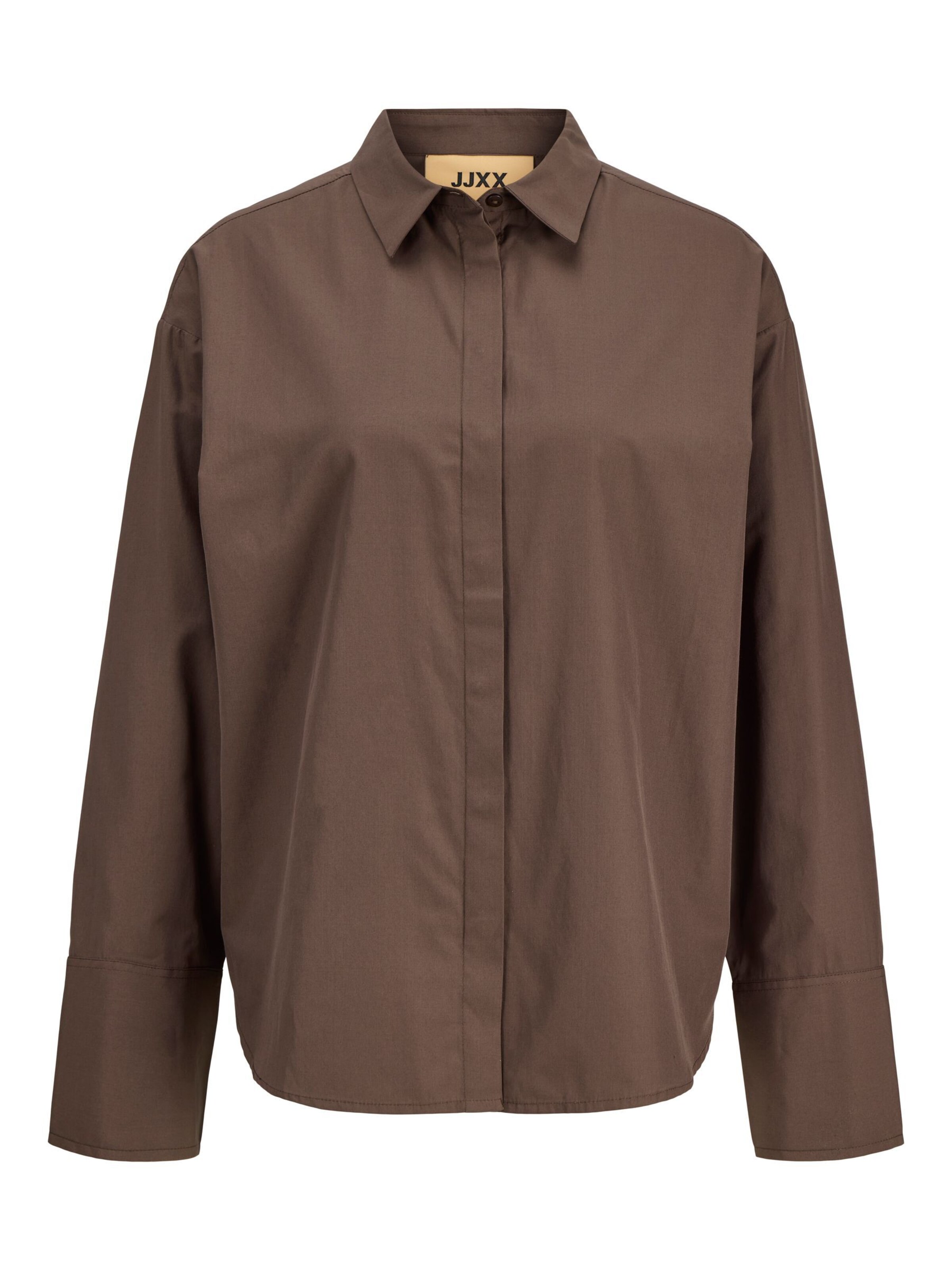 JJXX Blouse 'CARO' in Bruin: voorkant