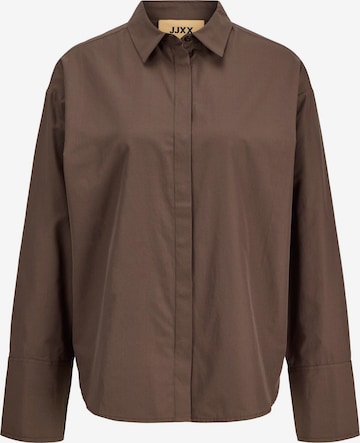 JJXX Bluse 'CARO' in Braun: Vorderseite