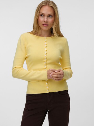 VERO MODA - Cárdigan 'VMAnna' en amarillo: frente