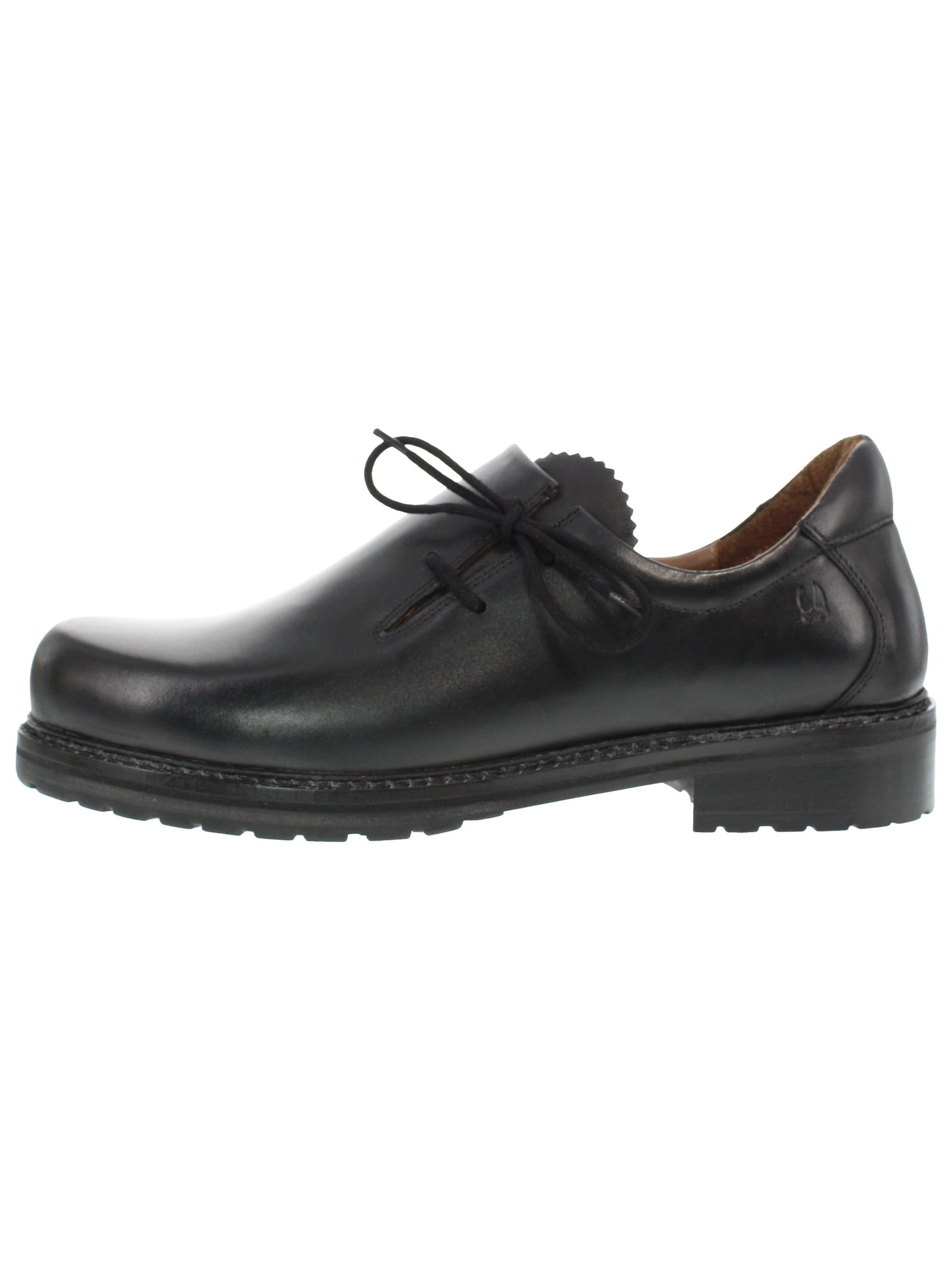 RAUSCHZEIT Trachtenschuh 'Albert'‌‌‌‌‌‌ in Schwarz: Vorderseite