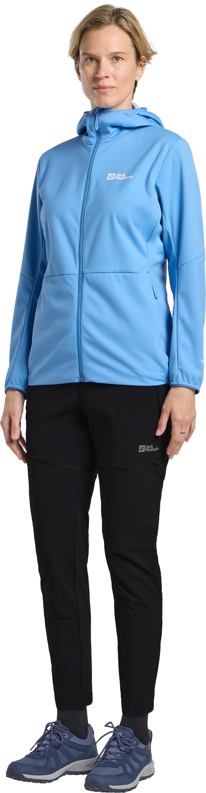 JACK WOLFSKIN Outdoor Jacket in Blue