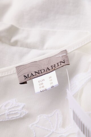 Mandarin Top & Shirt in S in White