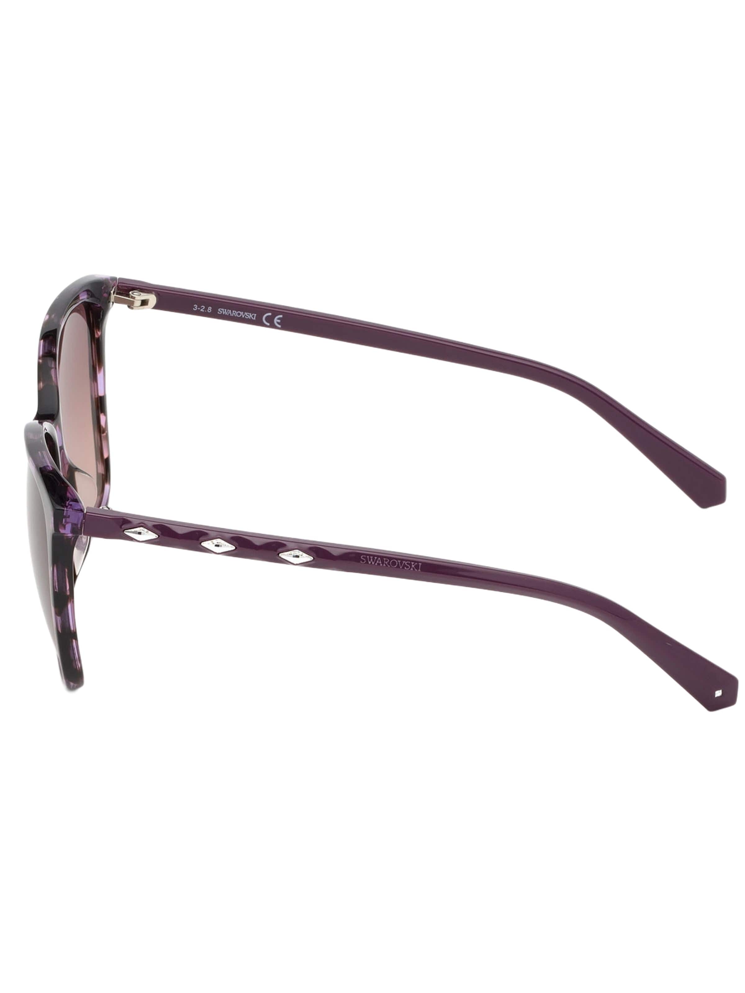 Swarovski Okulary przeciwsłoneczne w kolorze fioletowy