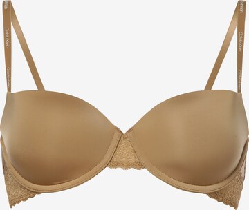 Calvin Klein Underwear Bra in Brown: front