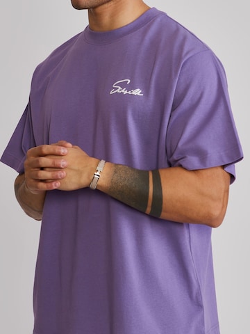 Maglietta di SikSilk in lilla