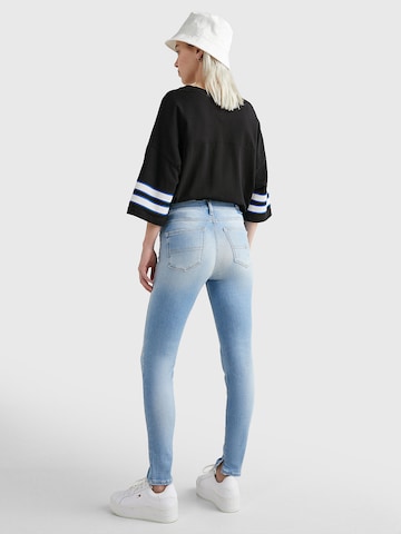 Tommy Jeans Skinny Jeans 'Nora' in Blau