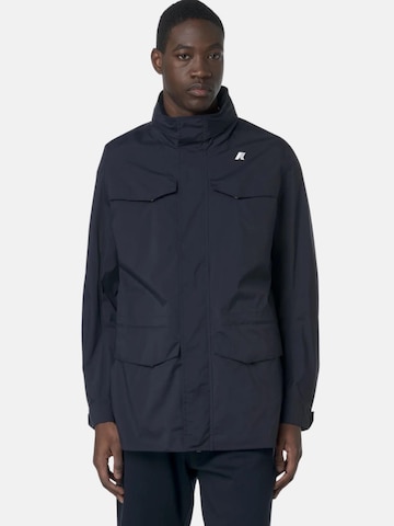 K-Way Between-season jacket 'K-WAY MANUEL STRETCH NYLON JERSEY GIUBBINO' in Blue
