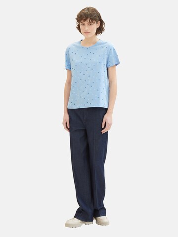 TOM TAILOR T-Shirt in Blau