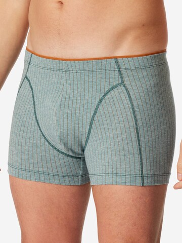 SCHIESSER - Calzoncillo boxer '95/5 Originals ' en verde: frente