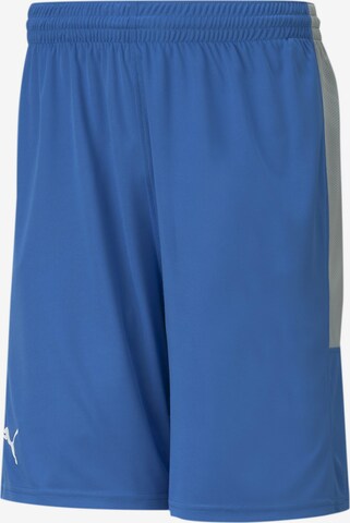 PUMA Workout Pants in Blue: front