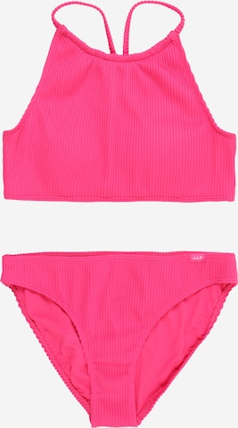 Abercrombie & Fitch Bralette Bikini in Pink: front