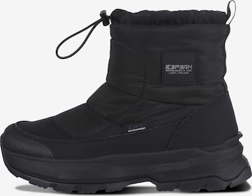 ICEPEAK Snow Boots 'Avellino' in Black: front