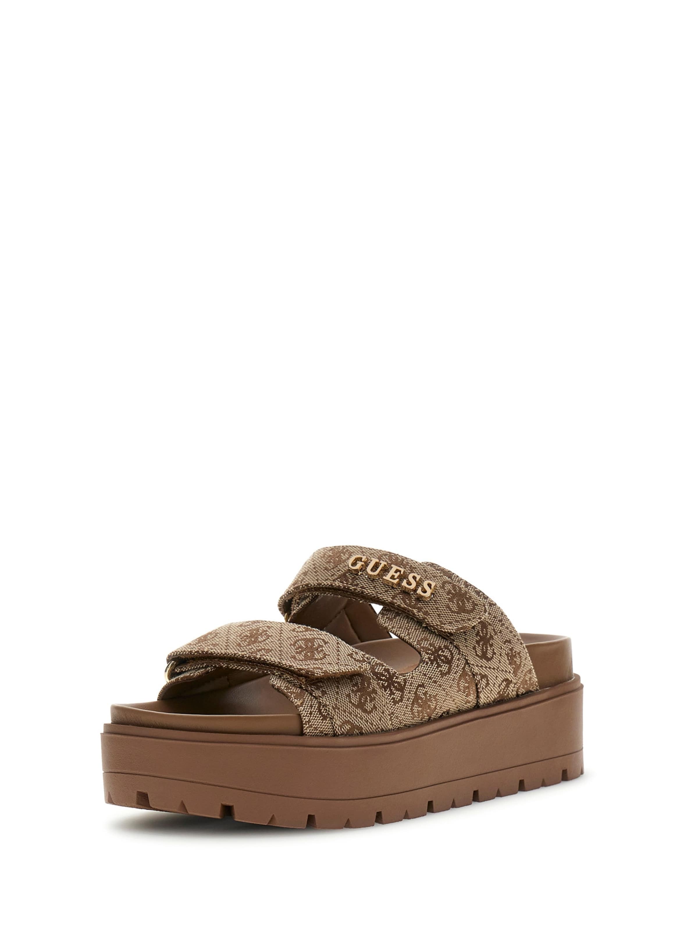 GUESS Μιούλ 'FAXON2' σε μπεζ: μπροστά