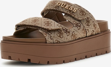 GUESS Pistokkaat 'FAXON2' värissä beige: etupuoli