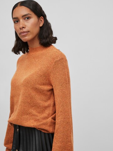 VILA Sweater 'Hanna' in Orange