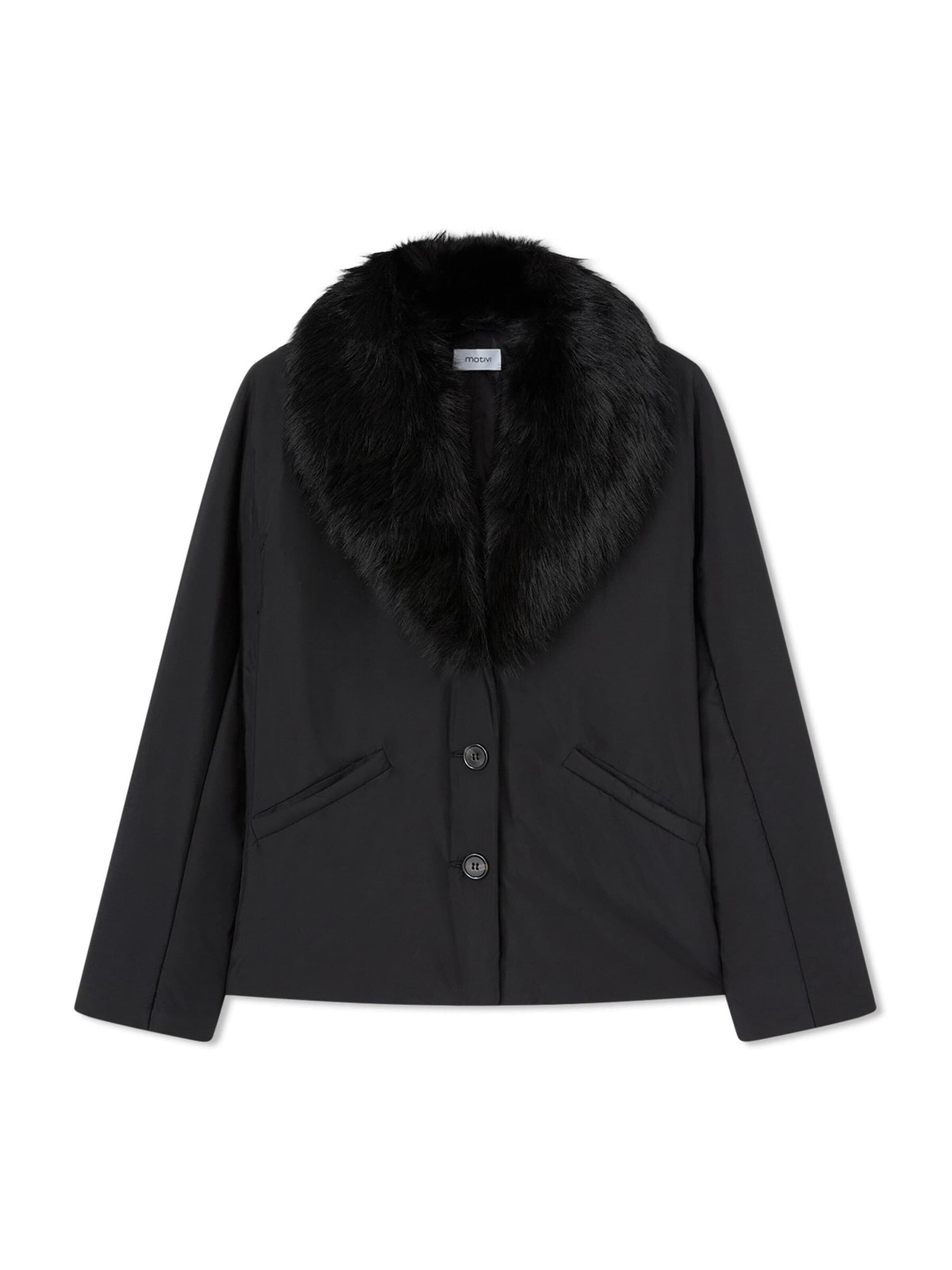 MOTIVI - Chaqueta de invierno en negro: frente
