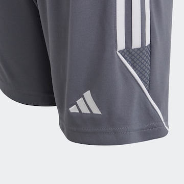 ADIDAS PERFORMANCE Regular Workout Pants 'Tiro 23 League' in Grey