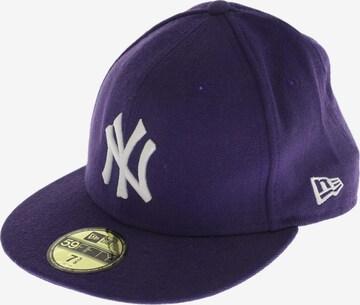 NEW ERA Hat & Cap in 58 in Purple: front