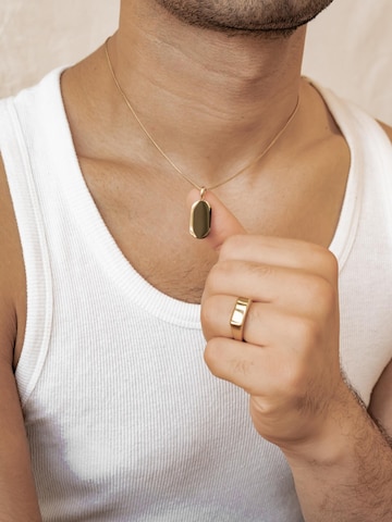 Hey Happiness Ketting 'Minimalist Tag' in Goud