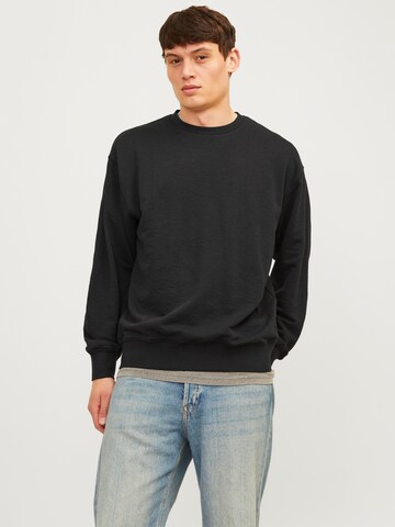 JACK & JONES Tréning póló 'JJECharge' - fekete: elől
