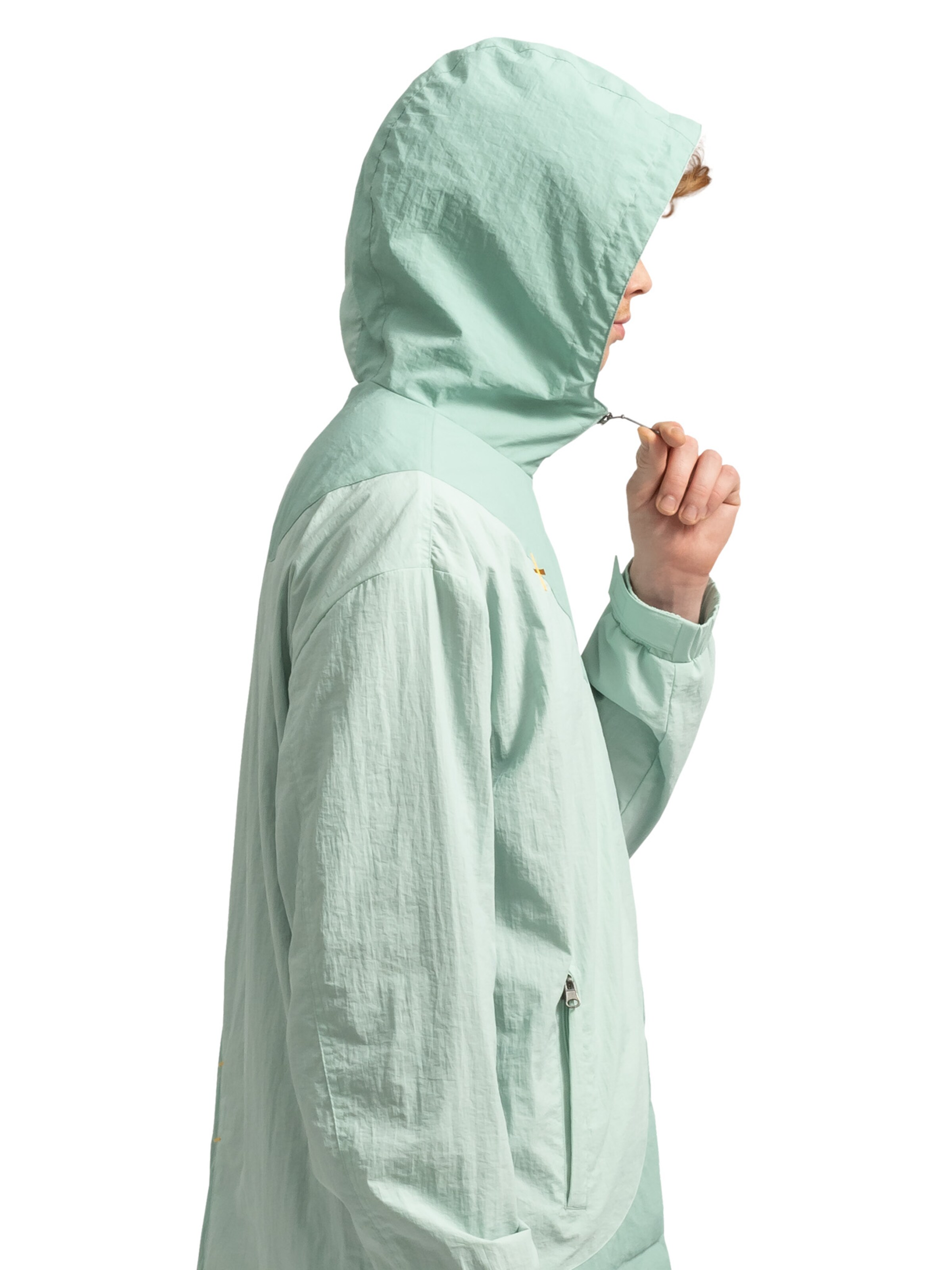 Kaft Tussenjas 'Pakaru' in Groen