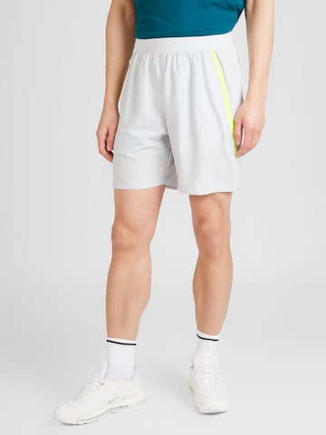 UNDER ARMOUR Regular Sportbroek 'Launch 7' in Grijs: voorkant