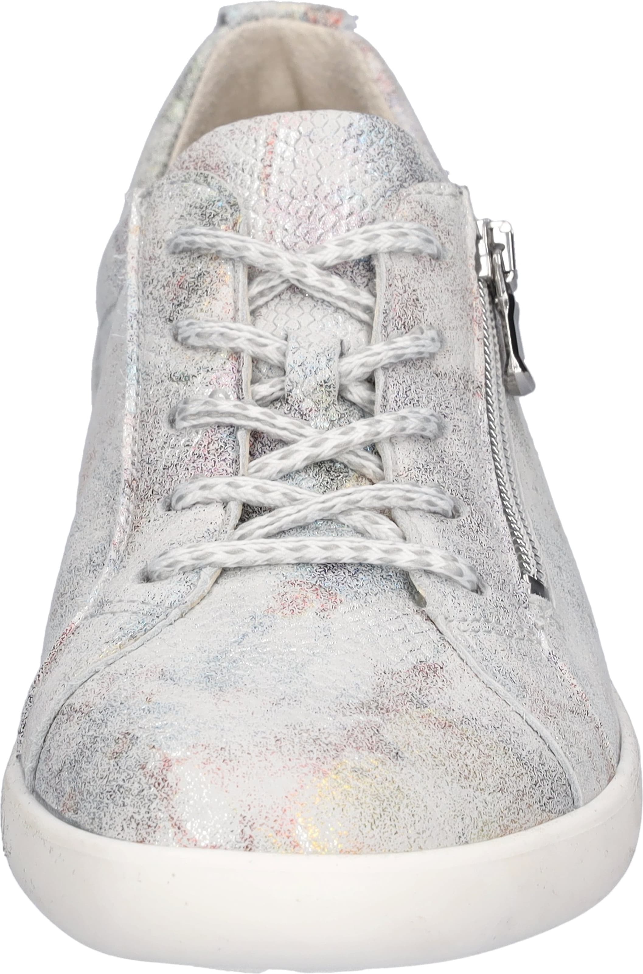 WALDLÄUFER Athletic Lace-Up Shoes in Silver