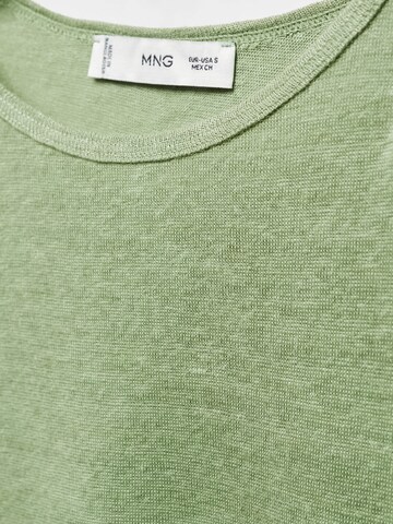 Tricou 'LINT' de la MANGO pe verde