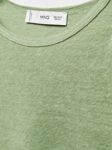 MANGO T-Shirt 'LINT' in Grün