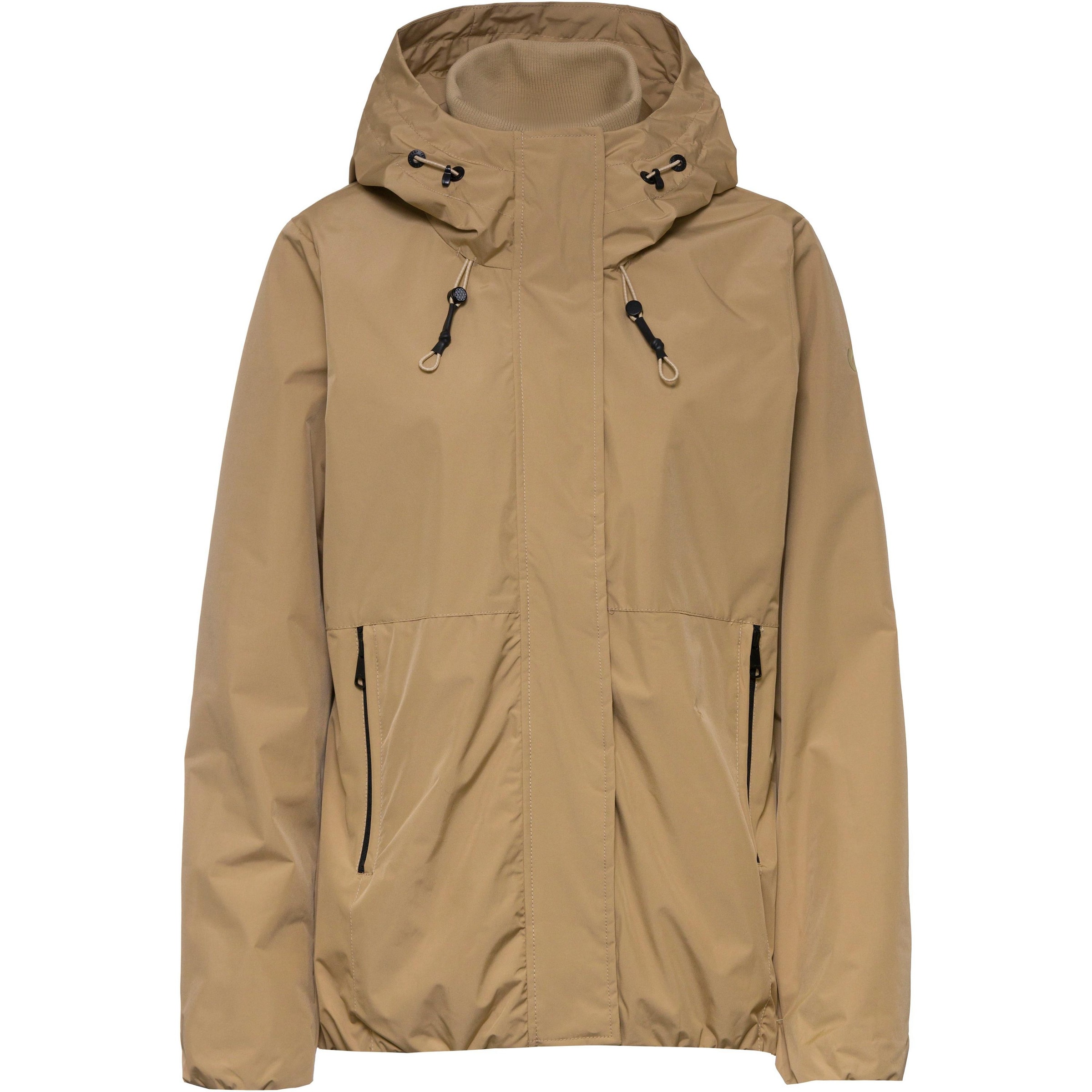 Ragwear Performance Jacket 'Sunniva A' in Beige: front