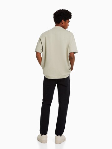 Bershka Slimfit Farmer - fekete