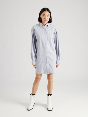 zils LEVI'S ® Blūžkleita 'Nola Shirt Dress': no priekšpuses