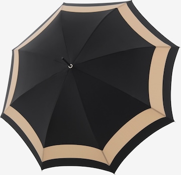Doppler Manufaktur Regenschirm 'Elegance AC Royal' in Schwarz: Vorderseite